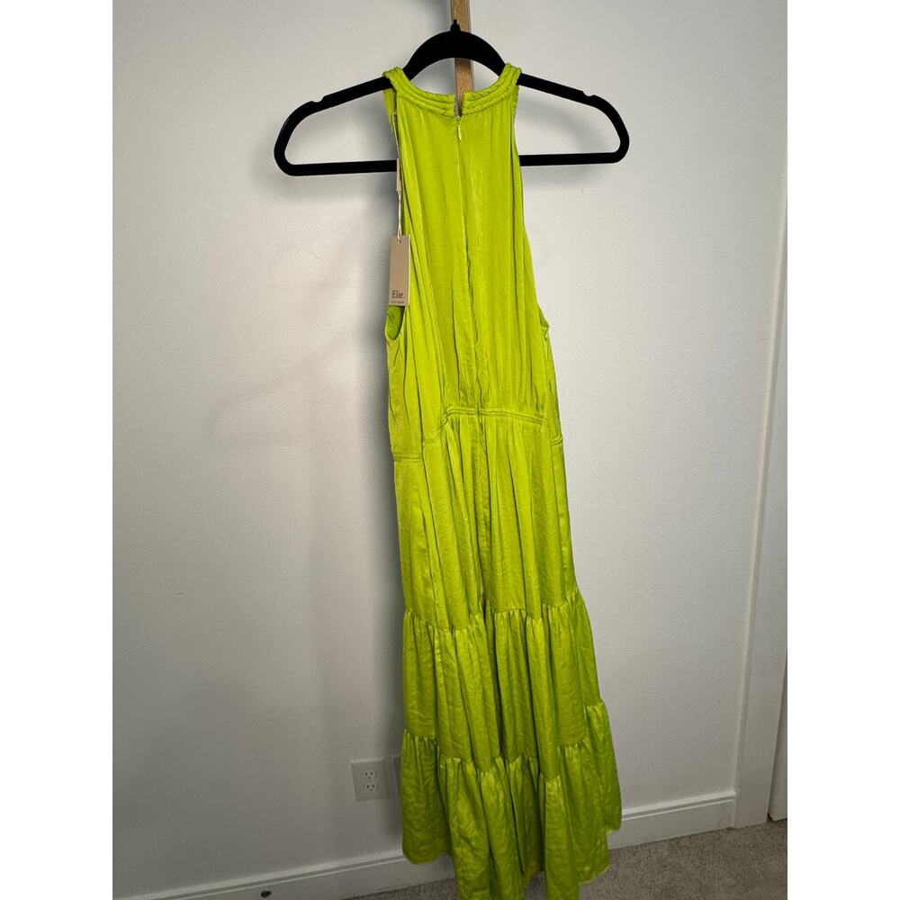 Elie Tahari | Sleeveless Halter-Neck Dress - Picture 5 of 9